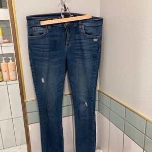 Kut from the Kloth high waisted skinny ankle 14